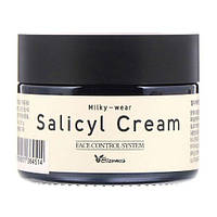 Крем для обличчя саліциловий з ефектом пілінгу ELIZAVECCA SALICYL CREAM, фото 4