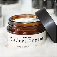 Крем для лица салициловый с эффектом пилинга ELIZAVECCA SALICYL CREAM 50 мл