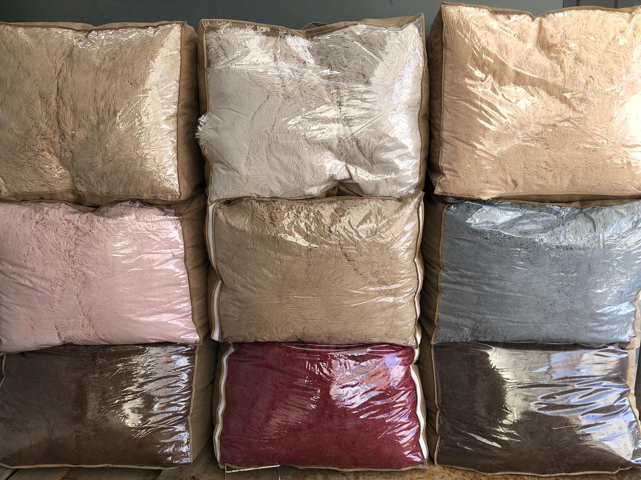 Ковдра довгий ворс Травка холофайбер 500грам/м2 розмір Євро, фото 1