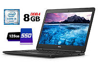 Ультрабук Б-класc Dell Latitude E7470/ 14" (1366x768)/ Core i5-6300U/ 8 GB RAM/ 128 GB SSD/ HD 520