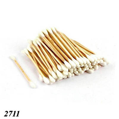 Ватні палички дерев'яні 56 шт. (24шт)