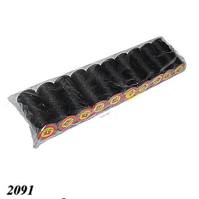 Дратва №375 чорна (10шт)