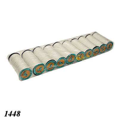 Дратва тонка №187 взуттєва біла (10шт)