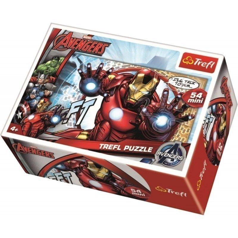 Пазли Trefl 54ел. Міні Залізна людина.Дісней Марвел №19615