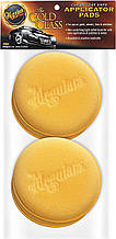 Набір аплікаторів поролонових - Meguiar's Gold Class Foam Applicator Pads 4 шт. жовтий (W0004)