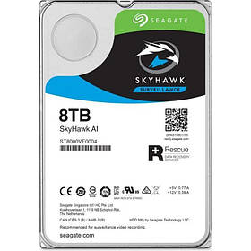 Жорсткий диск HDD Seagate SkyHawk AI Surveillance 8.0TB (ST8000VE001) (D)