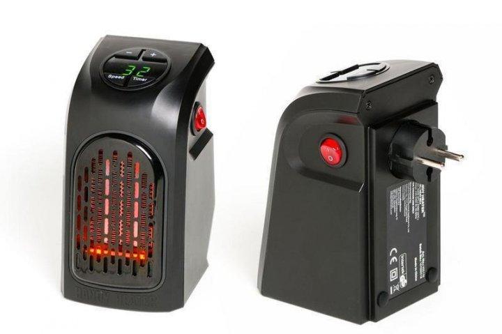 Портативний нагрівач Rovus Handy Heater 400W Black — RH-400