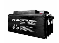 Аккумулятор VOLTA VPRO 65 Ah 12V AGM VRLA для мотоцикла, авто, ИБП, телекоммуникационных систем