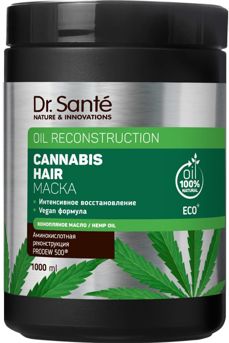 Маска для волосся Dr.Sante Cannabis Hair Інтенсивне відновлення волосся 1000 мл