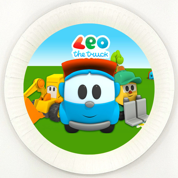 "Вантажівочка Льова" - Тарілочки 18 см. В2, фото 1