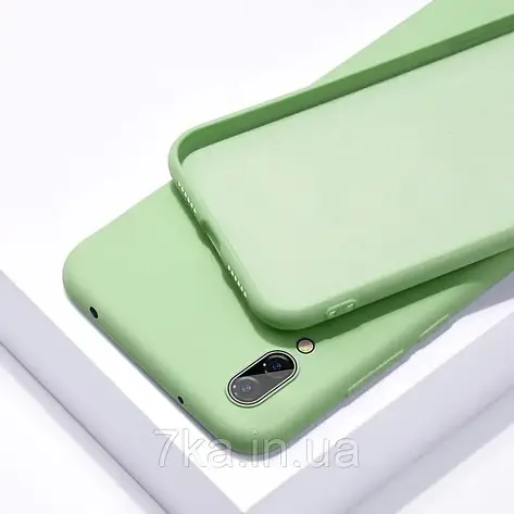 Чохол силіконовий SLIM для Samsung S20 FE Mint, фото 1
