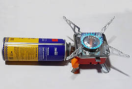 Газовий пальник (примус) туристичний K-202 з п'єзопідпалом + балон