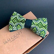 Краватка-метелик I&M Craft з українським орнаментом (010230)