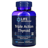 Натуральная добавка Life Extension Triple Action Thyroid, 60 капсул