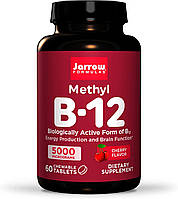 Jarrow Formulas Methyl B-12 5000 mcg з вишнею, (60 жувальних таблеток)