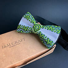 Краватка-метелик I&M Craft з українським орнаментом (010231)