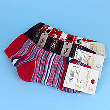 69184-20д Дитячі шкарпетки махра для дівчинки тм Єлегант розмір 20 (7-8 років)