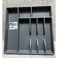 Лоток для столовых приборов 7 секций серый Emhouse EP-901