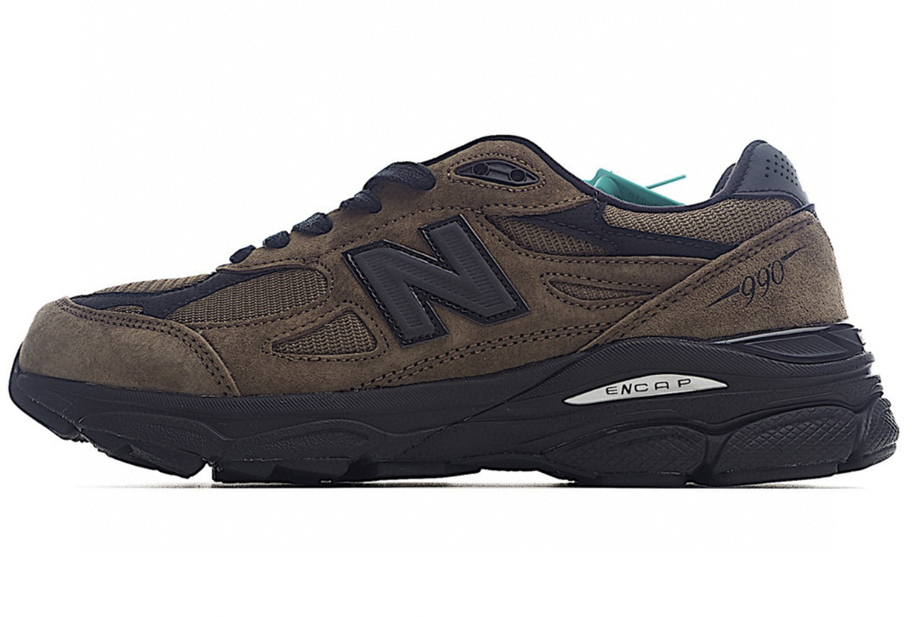 Кросівки чоловічі JJJound x New Balance 990v3 "Brown/Black" / M990JJ3 (Розміри:41,42,43,44,45)