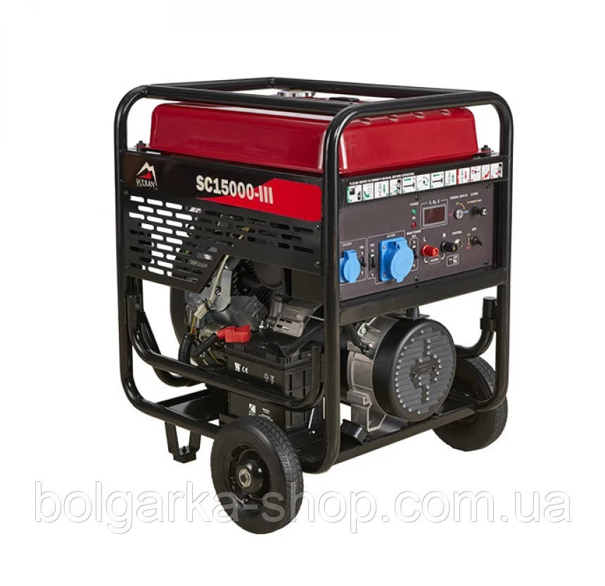Бензиновый генератор Vulkan SC15000-III, фото 1