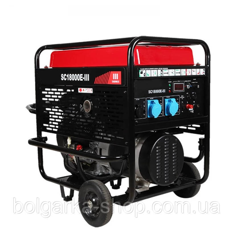 Бензиновый генератор Vulkan SC18000-III, фото 1