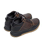 Чоловічі зимові шкіряні кросівки New Balance Clasic Brown, фото 4