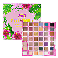 Тени для век La Rosa Meet Beauty 42 Colors Eyeshadow Palette LE-742