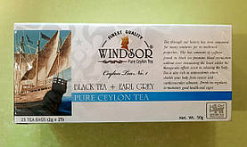 Чай Windsor Earl Grey 25 пакетів чорний