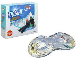 Тюбінг "Лодка", на двох, 102 х 62 см