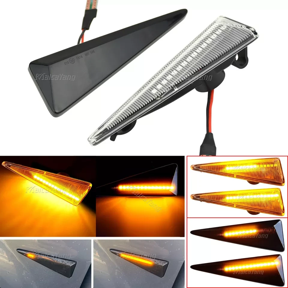 Динамічні LED-перетворювачі поворотів Renault MK4 Vel Satis Wind Avantime Megane 2 Scenic 2 Espace 4
