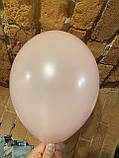 Латексна кулька рожевий світлий (пудровий) пастель В85/004/ 10" Belbal, фото 2