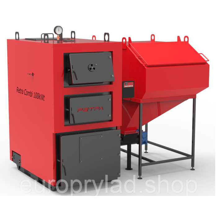 Котел твердопаливний РЕТРА 4М TRIO 32 кВт, фото 1