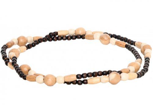 Дерев'яні намистини, 50 см, фото 1