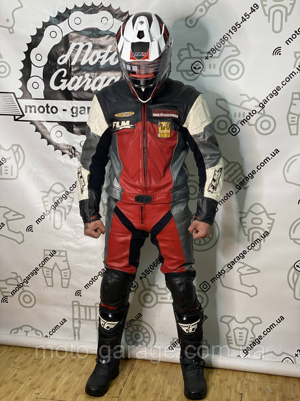 Мотокомбінезон FLM RACING DYNAMI Розмір L, фото 1