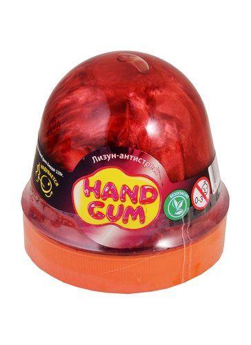Лізун-антистрес "Hand gum" 120 г бордовий, фото 1