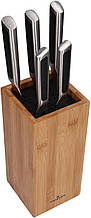 Набір кухонних ножів ZWIEGER Klassiker BL6062 із 6 предметів із бамбуковою підставкою