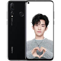 Смартфон Huawei Nova 4 6/128Gb Black, 20+16+2/25Мп, IPS, 6.4", 2SIM, 3750мА, 8 ядер, Hisilicon Kirin 970