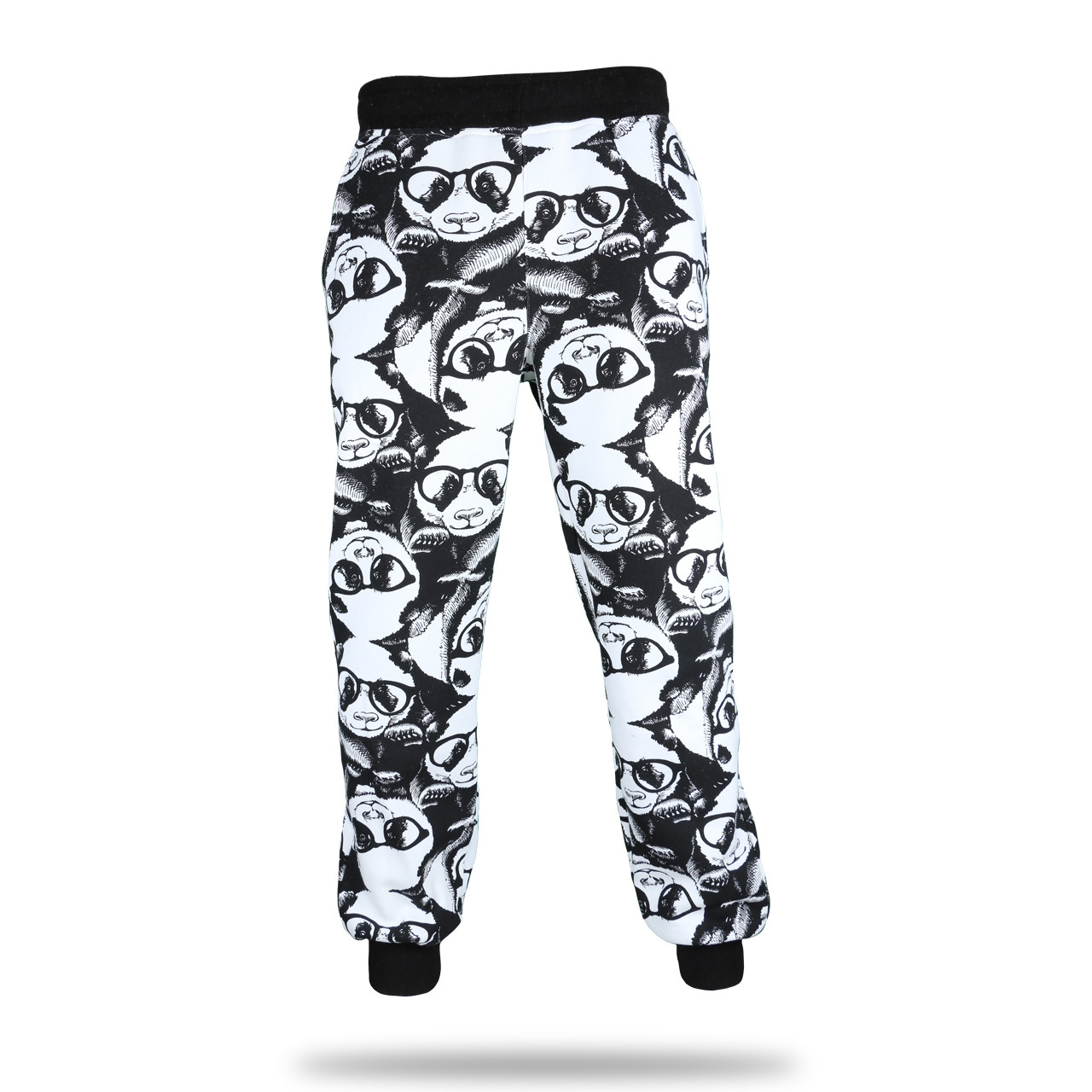 Штани зима білий з чорним HOPE принт#3 панда Ш-301 BLK/WHT L (Р) 23-367-003
