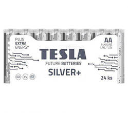 Батарейки "TESLA AA: SILVER+, 24 шт.