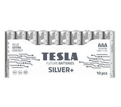 Батарейки "TESLA AАA: SILVER+, 10 шт