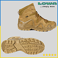 Тактические ботинки Lowa ZEPHYR GTX® MID TF, мужские ботинки lowa, Оригинал LOWA , военные водонепроницаемые