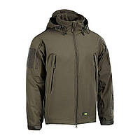 M-Tac куртка Soft Shell Olive, тактическая зимняя куртка олива, военная куртка для ВСУ олива зимняя WILD