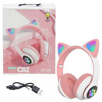 Бездротові навушники "Кішечка", рожевий