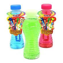 Мильні бульбашки "Радужні бульбашки", 150 мл, з глітером