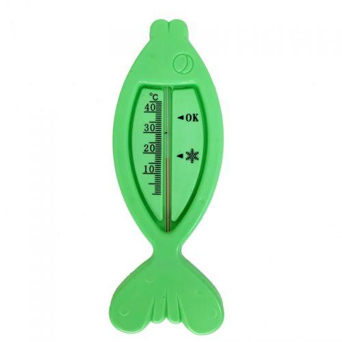 Термометр для воды "Рыбка" (зеленый) - фото 1 - id-p1696367219
