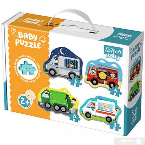 Пазлы "Baby Classic: Транспорт и профессии", фото 1