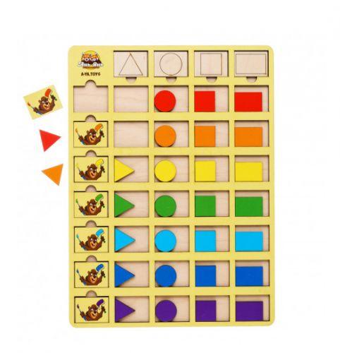 Сортер-вкладиш "Бобри-маляри", фото 1