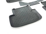 Килимки Салона Audi A4 (B8)/A5 Sportback 2007-2015 гумові, комплект 5 штук, фото 5