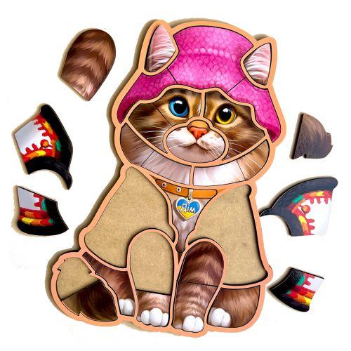 Контурний пазл "Український котик", фото 1