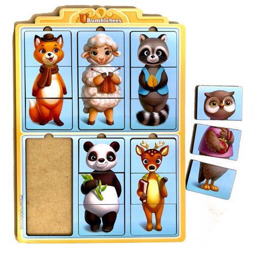 Пазл "Дивочі тварини - 2", фото 1